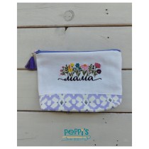 Дамски несесер с персонализирана бродерия – подарък с лично послание и нежност