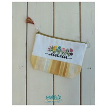 Дамски несесер с персонализирана бродерия – подарък с лично послание и нежност