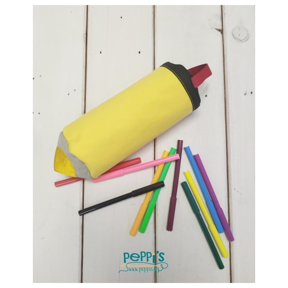 Ръчно изработен несесер за ученически принадлежности МОЛИВ