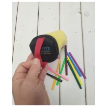 Ръчно изработен несесер за ученически принадлежности МОЛИВ Ръчно изработен несесер за ученически принадлежности МОЛИВ