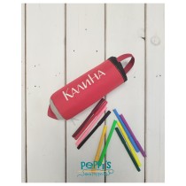 Ръчно изработен несесер за ученически принадлежности МОЛИВ Ръчно изработен несесер за ученически принадлежности МОЛИВ