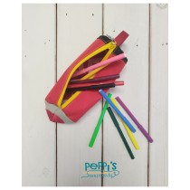 Ръчно изработен несесер за ученически принадлежности МОЛИВ Ръчно изработен несесер за ученически принадлежности МОЛИВ