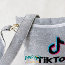 Диско чанта с бродерия TikTok