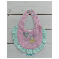 Персонализиран бебешки лигавник (100% памук) Персонализиран бебешки лигавник (100% памук)