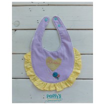 Персонализиран бебешки лигавник (100% памук) Персонализиран бебешки лигавник (100% памук)