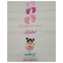 Платно за прощапулник с  красива бродерия