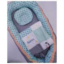 Персонализирано бебешко гнездо с отделящи се части Персонализирано бебешко гнездо с отделящи се части