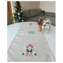 Ръчно изработени коледни тишлайфери с бродерия и персонален надпис