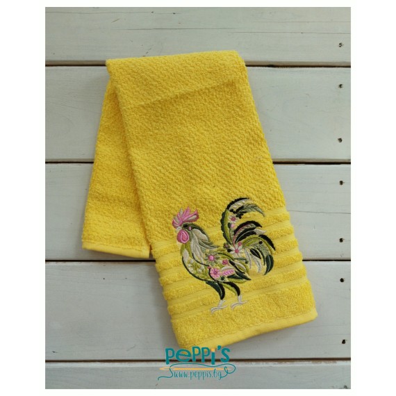 Кухненска кърпа с бродерия Великденски Петел Кухненска кърпа с бродерия Великденски Петел