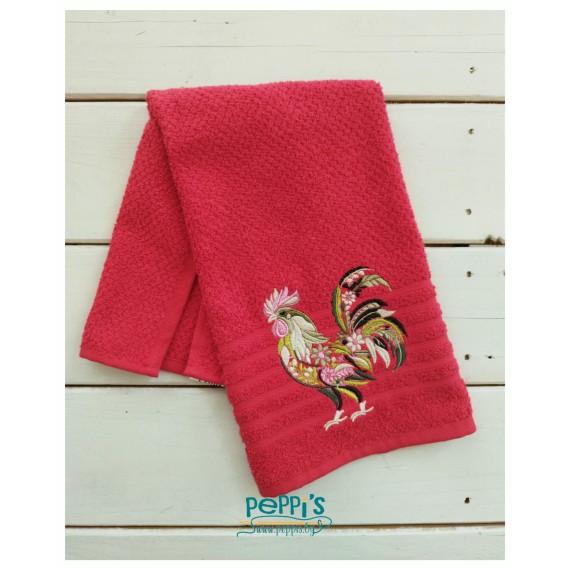 Кухненска кърпа с бродерия Великденски Петел Кухненска кърпа с бродерия Великденски Петел