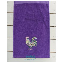 Кухненска кърпа с бродерия  Великденски Петел