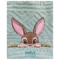 Кухненска кърпа с бродерия  Великденски заек