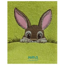 Кухненска кърпа с бродерия  Великденски заек