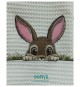 Кухненска кърпа с бродерия  Великденски заек