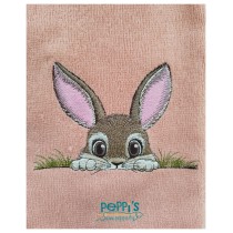 Кухненска кърпа с бродерия  Великденски заек