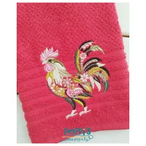 Кухненска кърпа с бродерия Великденски Петел Кухненска кърпа с бродерия Великденски Петел