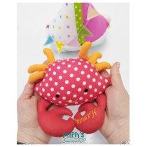 Мини персонализирана възглавничка за бебе от памук Платноходка Мини персонализирана възглавничка за бебе от памук Платноходка