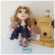 Текстилна кукла  Джулия