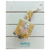 Бебешка дрънкалка кубче ЖИВОТИНКИ 